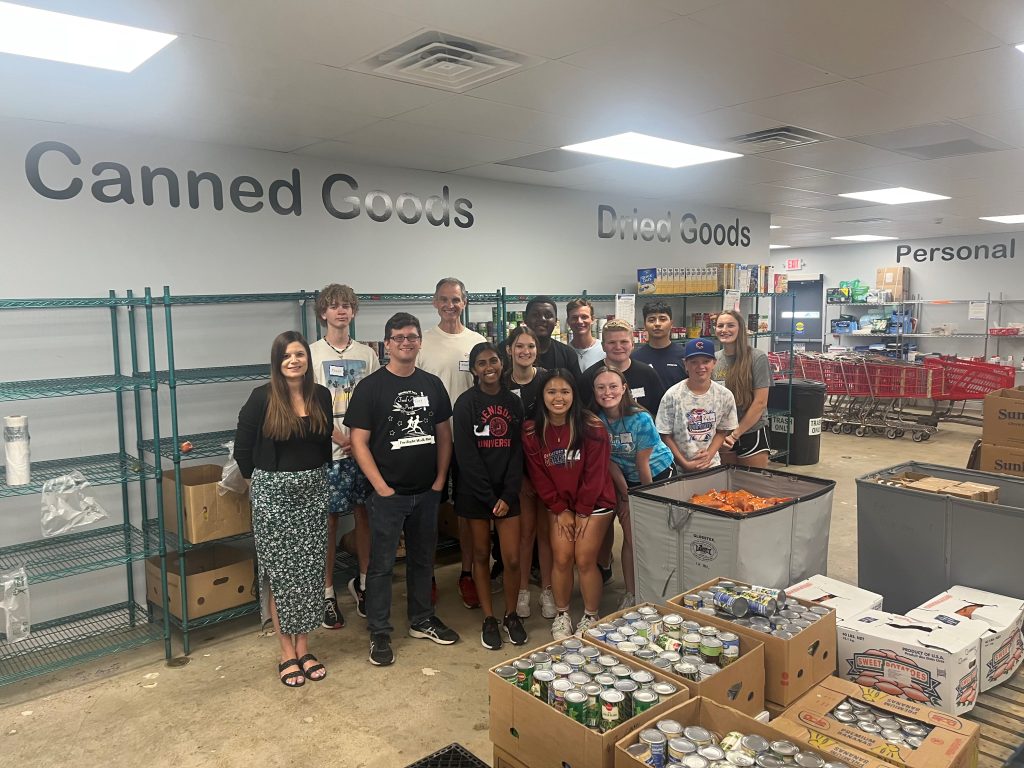 food drive volunteers